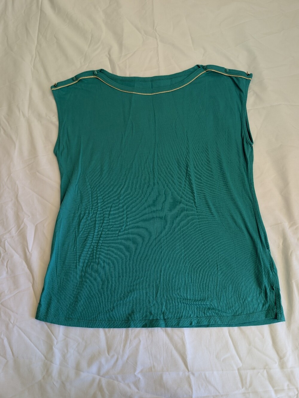 Camaïeu Teal Women’s Top - Large